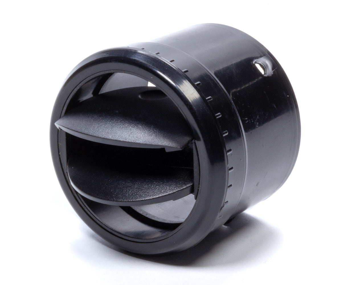 VIN499193 Double Vane Louver Black Bezel 2.70in Diameter