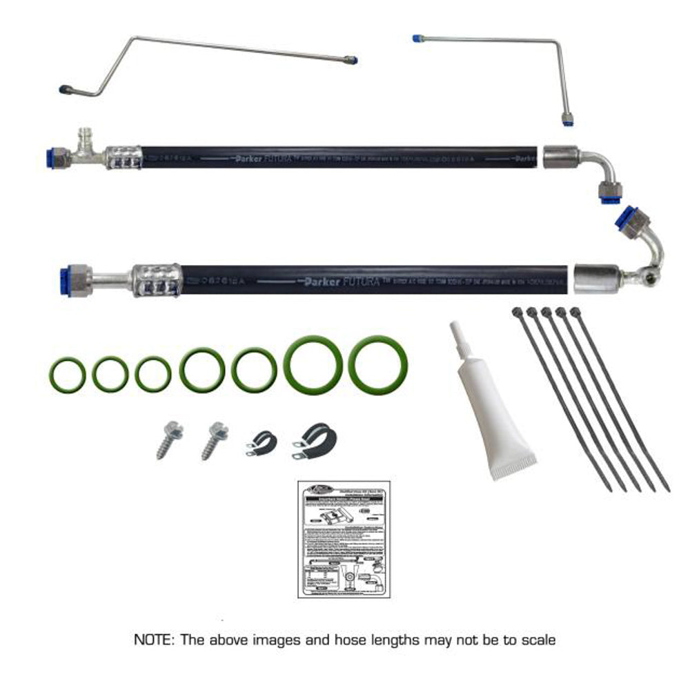 VIN521173 A/C Hose Kit 81-87 GM P/U
