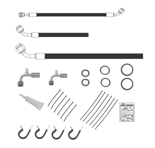 VIN521291 Modified Hose Kit 67-68 Camaro/Firebird