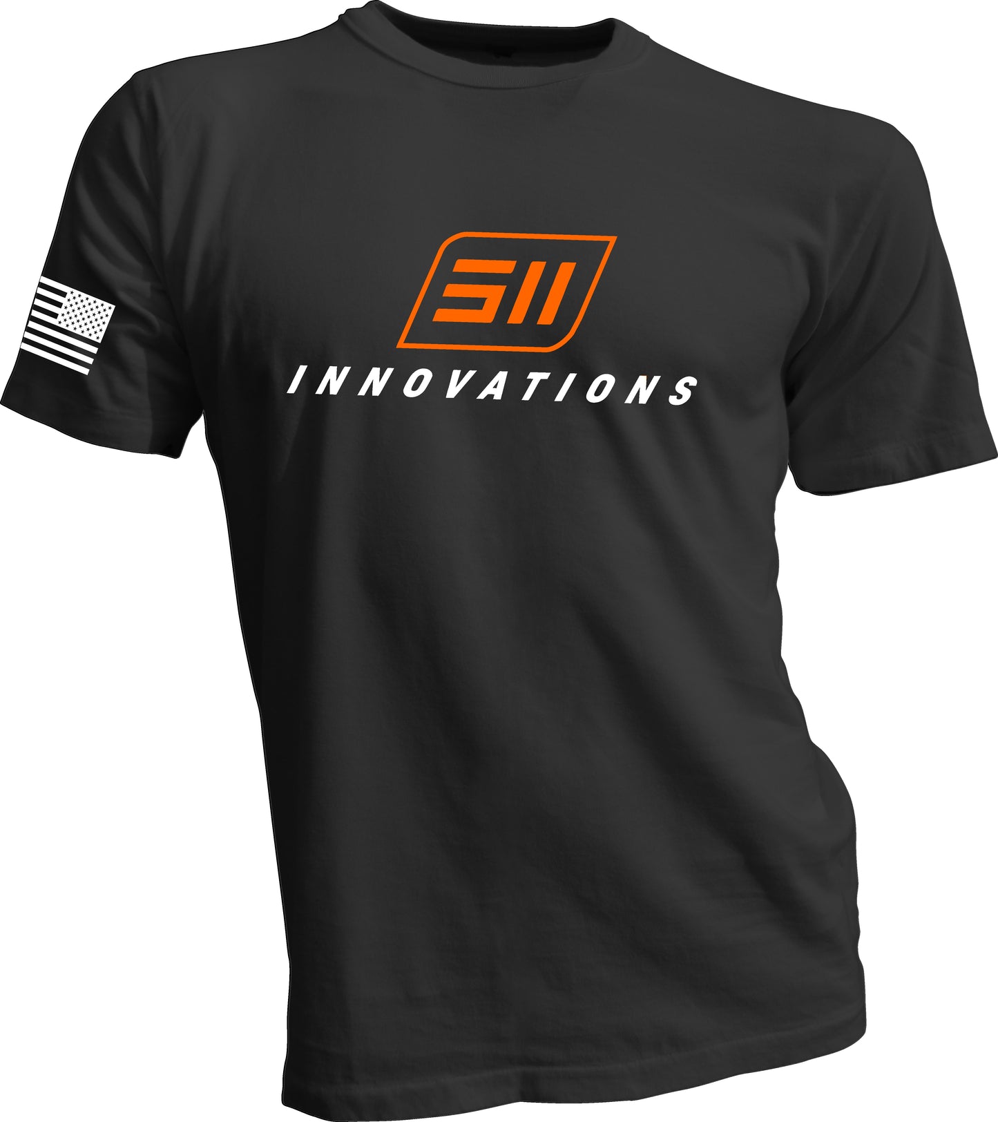 Orange 511 Center Logo T-Shirt