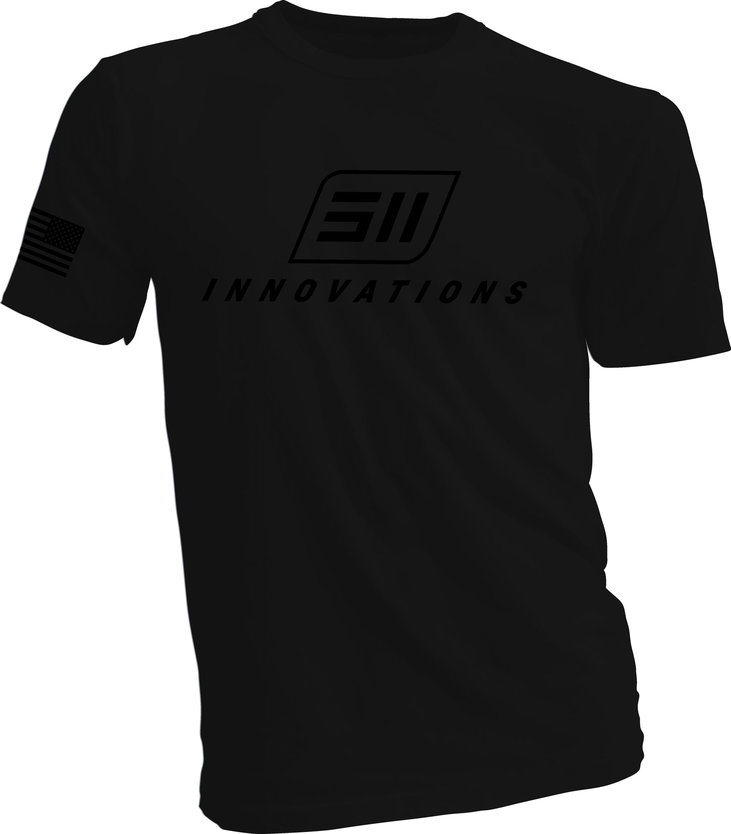 Black on Black 511 Logo T-Shirt