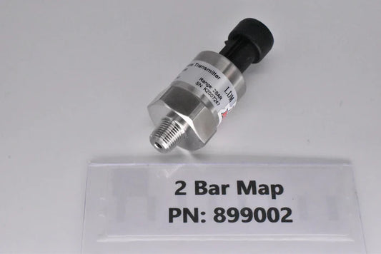 2 Bar MAP Sensor (Reads - 14.7 PSI to +14.7 PSI) PN: 899002