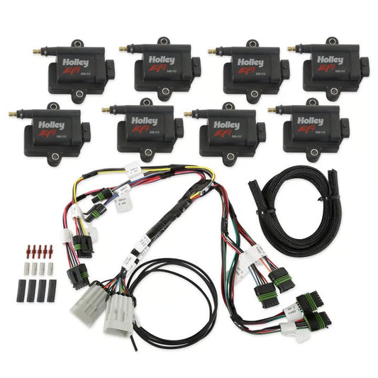 Holley Smart Coil - Set of 8 w/ Harness 556-127