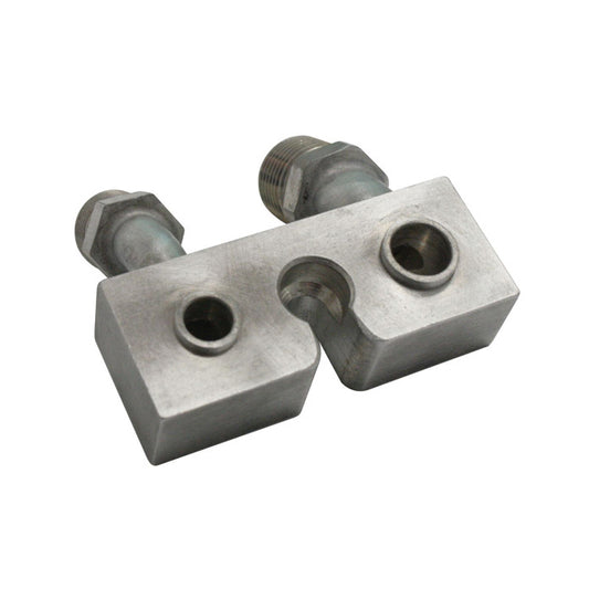 VIN045018 Ford Compresson Block Fi tting 90degree -8 to -10