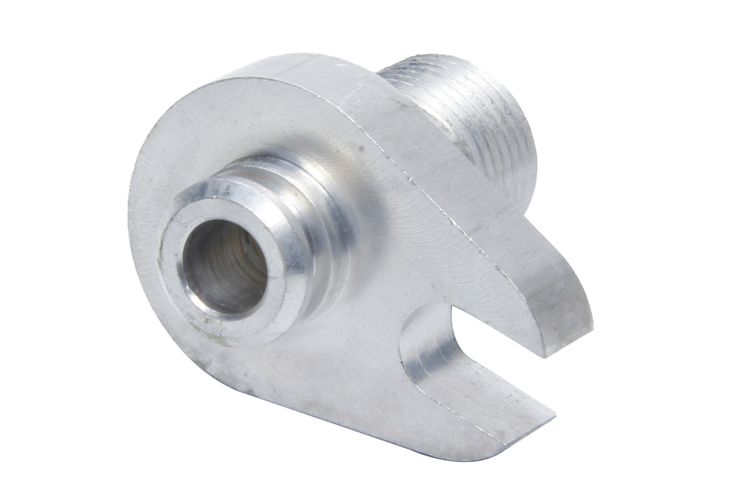VIN045022 Chrome Hemi Compressor Block Fitting #8 Strait