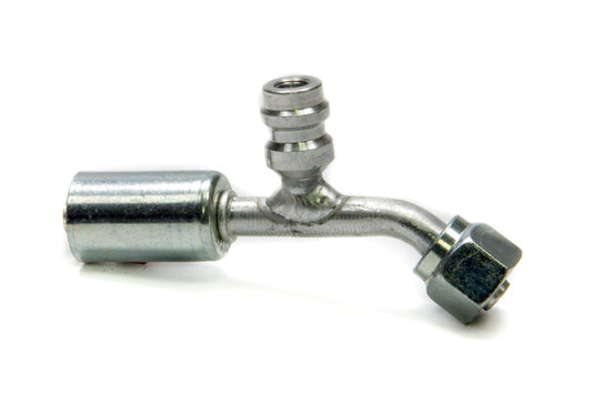 VIN35521-VUG #6 45 Degree Beadlock O-Ring Fitting w/Port