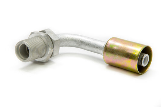 VIN35882-VUG #8 90 Degree Bulkhead Beadlock O-Ring Fitting