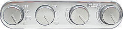 VIN491200-RUA Streamline 4 Knob Control Panel