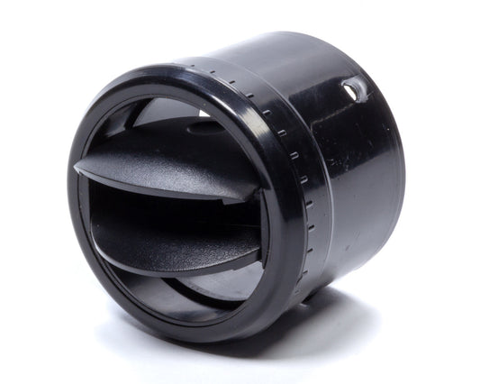 VIN499193 Double Vane Louver Black Bezel 2.70in Diameter