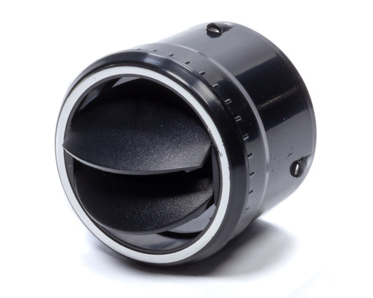 VIN499194 Double Vane Louver Chrom e Bezel 2.70in Diameter