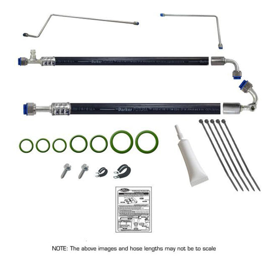 VIN521173 A/C Hose Kit 81-87 GM P/U