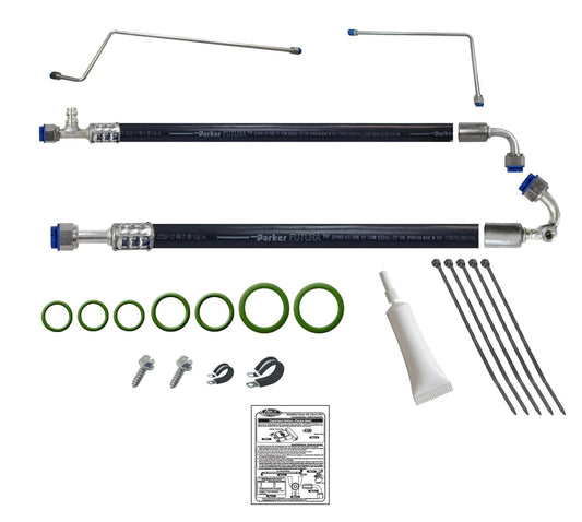 VIN521211 81-87 Chevy P/U Hose Kit 134a