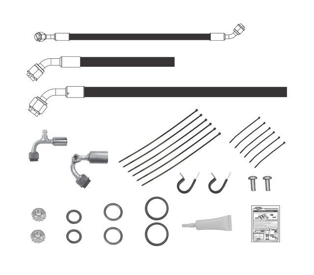 VIN521293 Modified Hose Kit 1969 Camaro